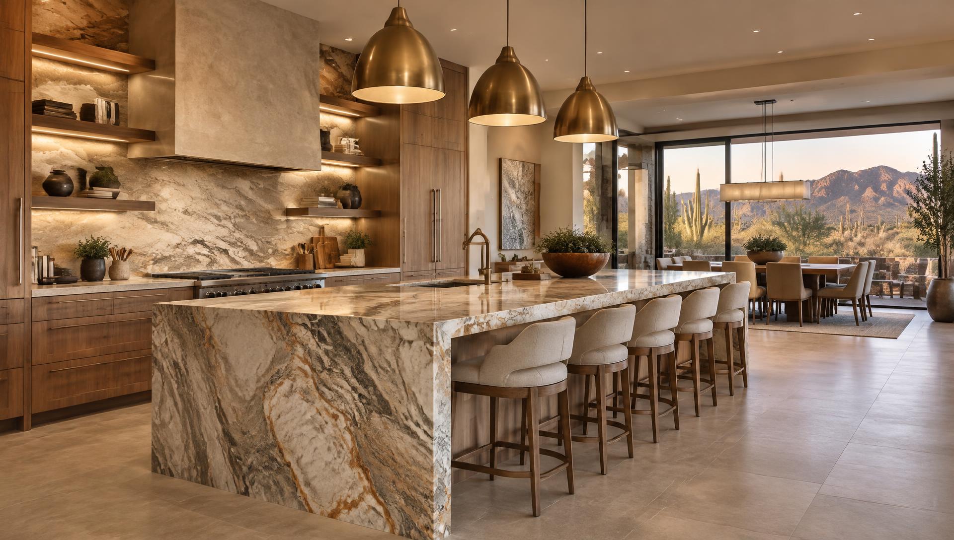 A Kitchen Designed to Be Seen. — Paradise Valley interior design
